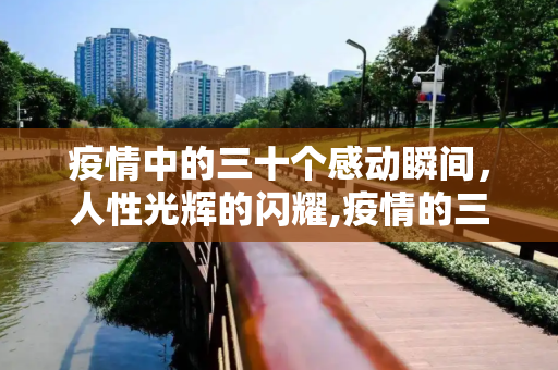 疫情中的三十个感动瞬间，人性光辉的闪耀,疫情的三十个感动瞬间