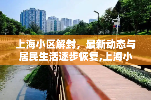 上海小区解封，最新动态与居民生活逐步恢复,上海小区解封最新消息