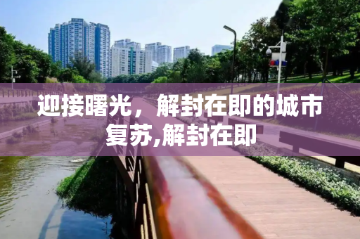 迎接曙光，解封在即的城市复苏,解封在即