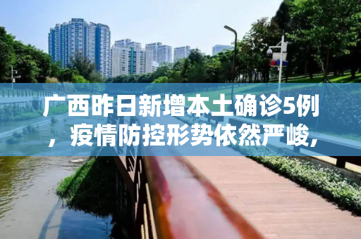 广西昨日新增本土确诊5例，疫情防控形势依然严峻,广西昨日新增本土确诊5例
