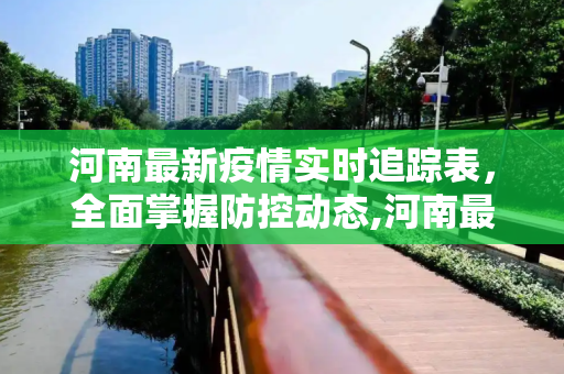 河南最新疫情实时追踪表，全面掌握防控动态,河南最新疫情实时追踪表