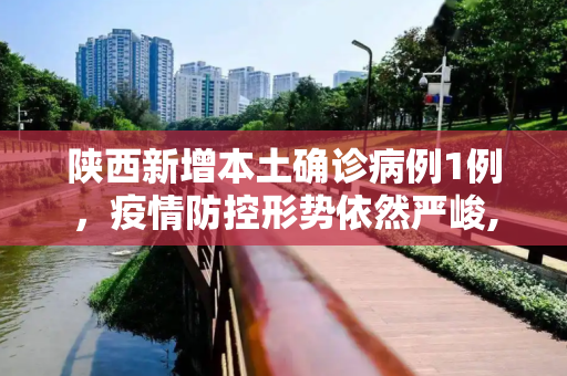 陕西新增本土确诊病例1例，疫情防控形势依然严峻,陕西新增本土确诊病例1例