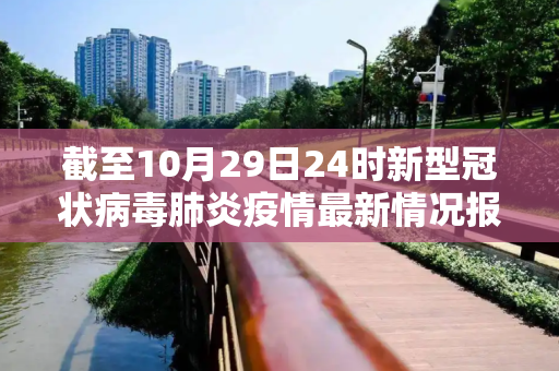 截至10月29日24时新型冠状病毒肺炎疫情最新情况报告,截至10月29日24时新型冠状病毒肺炎疫情最新情况