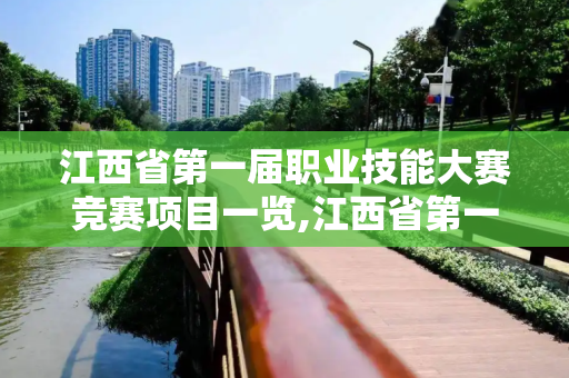 江西省第一届职业技能大赛竞赛项目一览,江西省第一届职业技能大赛竞赛项目一览