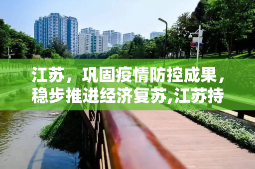 江苏，巩固疫情防控成果，稳步推进经济复苏,江苏持续巩固疫情防控成果 稳步推进经济复苏