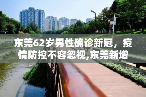 东莞62岁男性确诊新冠，疫情防控不容忽视,东莞新增确诊病例为62岁男性