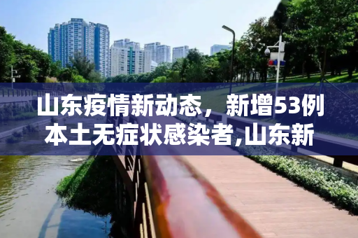 山东疫情新动态，新增53例本土无症状感染者,山东新增53例本土无症状者