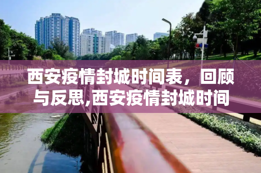 西安疫情封城时间表，回顾与反思,西安疫情封城时间表