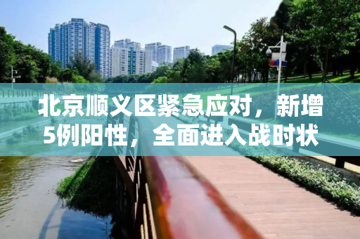 北京顺义区紧急应对，新增5例阳性，全面进入战时状态,北京增5例阳性顺义区进入战时状态