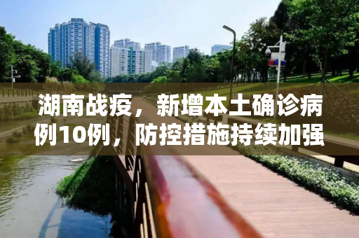 湖南战疫，新增本土确诊病例10例，防控措施持续加强,湖南新增本土确诊病例10例