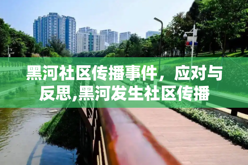 黑河社区传播事件，应对与反思,黑河发生社区传播