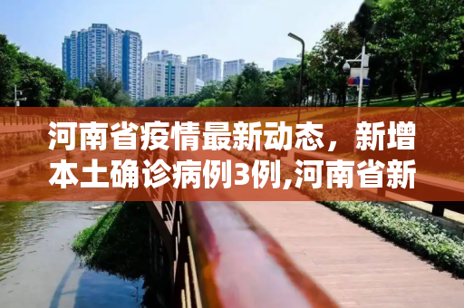 河南省疫情最新动态，新增本土确诊病例3例,河南省新增本土确诊病例3例