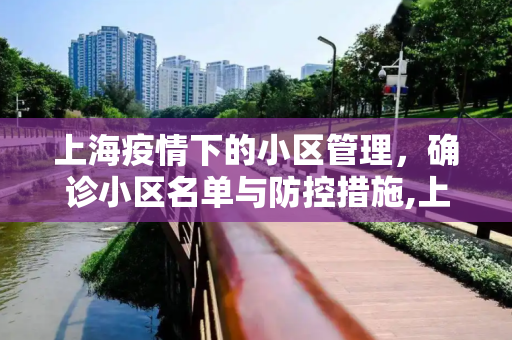 上海疫情下的小区管理，确诊小区名单与防控措施,上海确诊小区名单